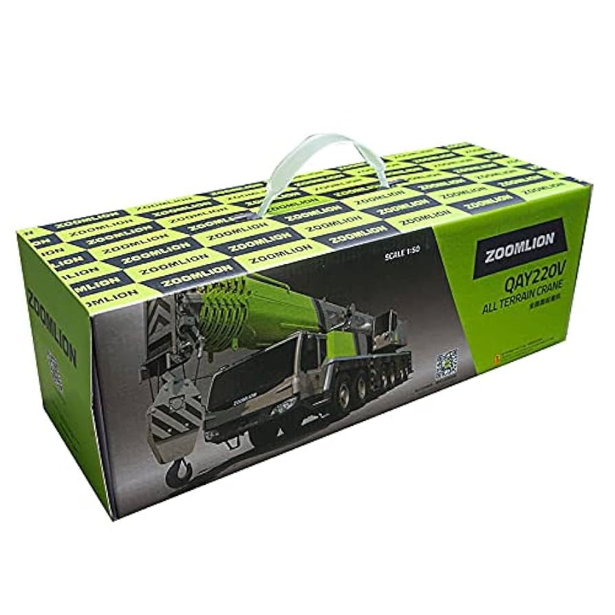 ミニカー 1/50 ZOOMLION QAY220 クレーン ホワイト Amazon.com: for ZOOMLION QAY220T Crane White Plated 1/50